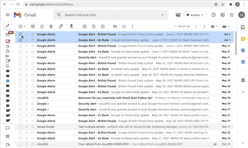Gmail automatizado con PRAGMA — reportes y alertas